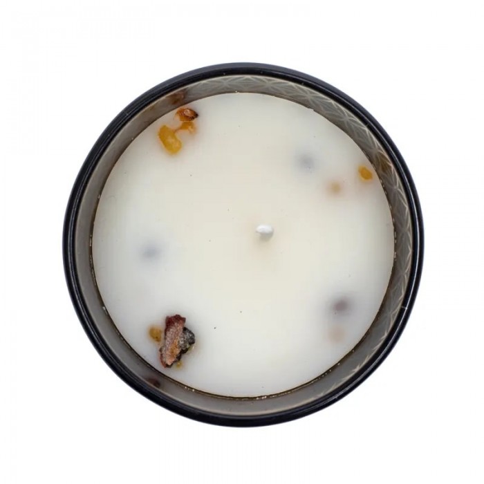 Αρωματικό Κερί Organic Goodness Λιβάνι & Μύρος - Frankincense & Myrrh Ειδικά Κεριά- Κεριά για καθαρισμό χώρου - Κεριά τσάκρα